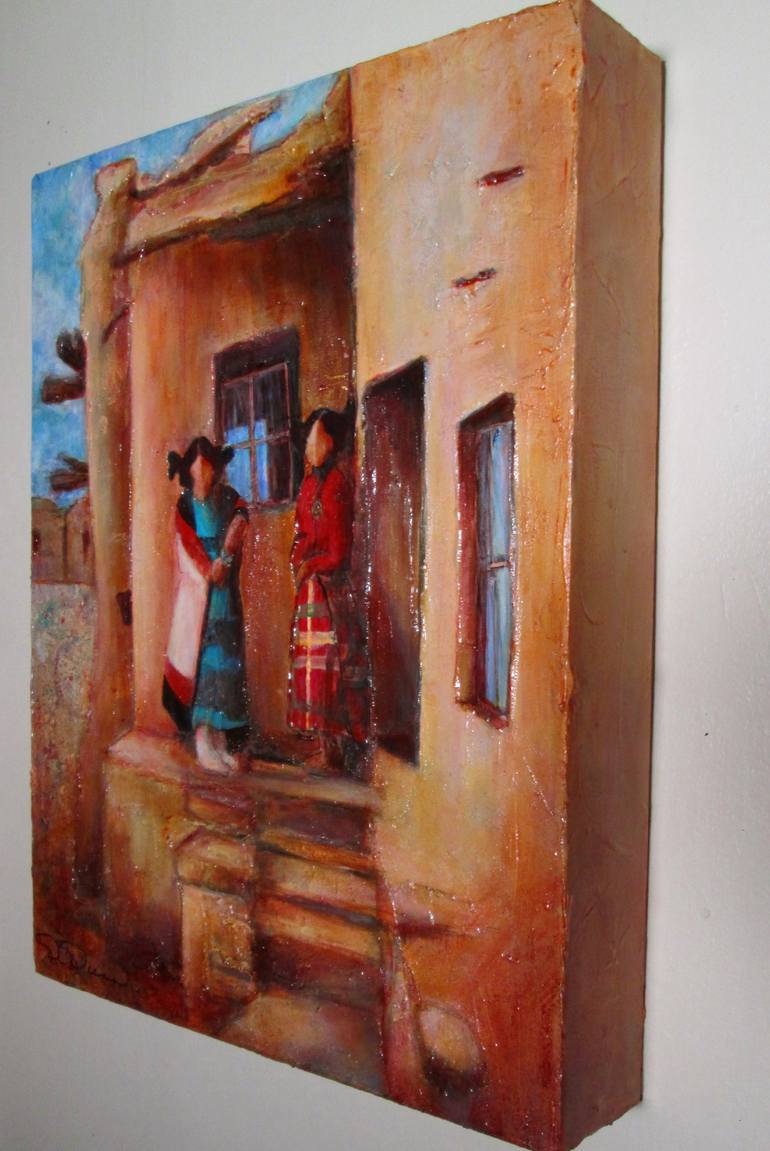 Original Culture Painting by Dianna Cates Dunn