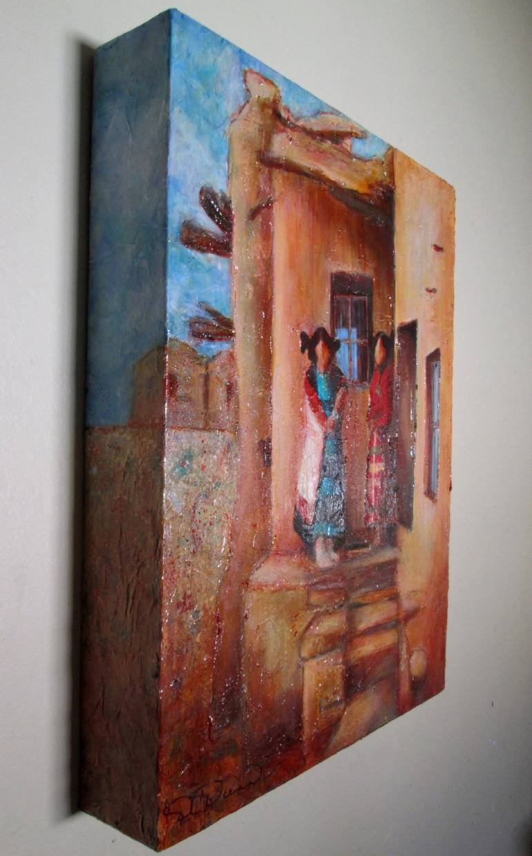 Original Culture Painting by Dianna Cates Dunn
