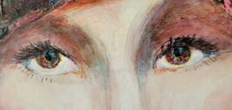 Original Abstract Expressionism Women Painting by Dianna Cates Dunn