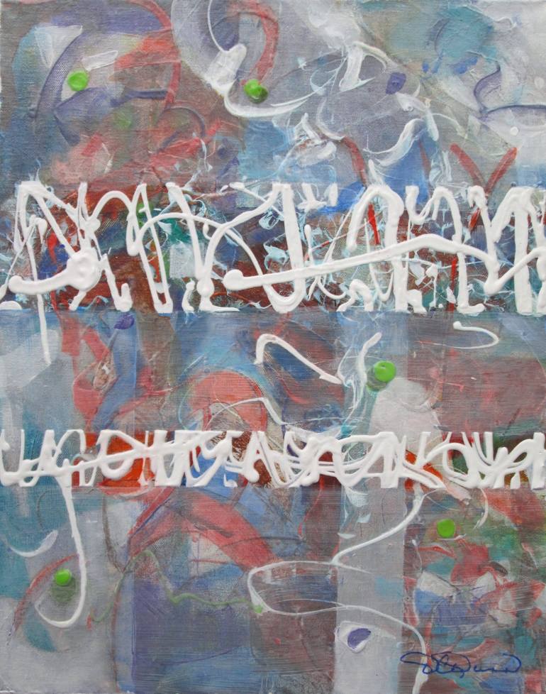 Print of Abstract Expressionism Abstract Paintings by Dianna Cates Dunn