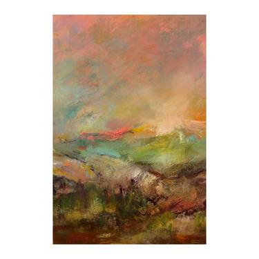 Original Abstract Landscape Painting by Joann Gilles