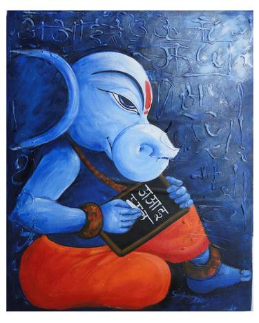 Print of Realism Religious Paintings by sanjay kumar