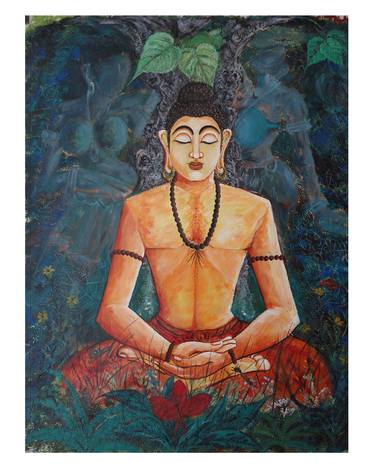 Original Realism Religious Paintings by sanjay kumar