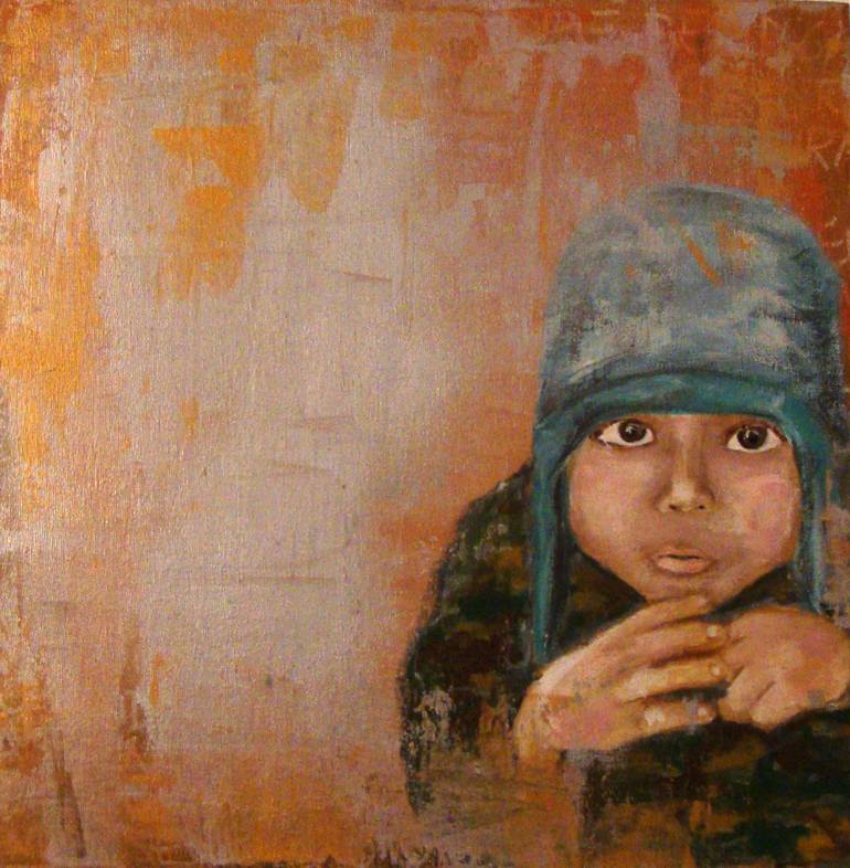Child Fear Painting by Rafaela Senfft | 