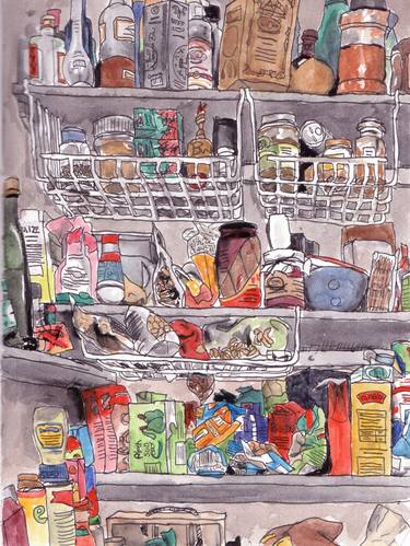 Print of Figurative Cuisine Drawings by Mariana Santos
