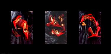 Still life red triptych - Limited Edition 1 of 15 thumb