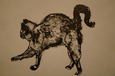 Original Expressionism Animal Drawings by Sonja Gajic