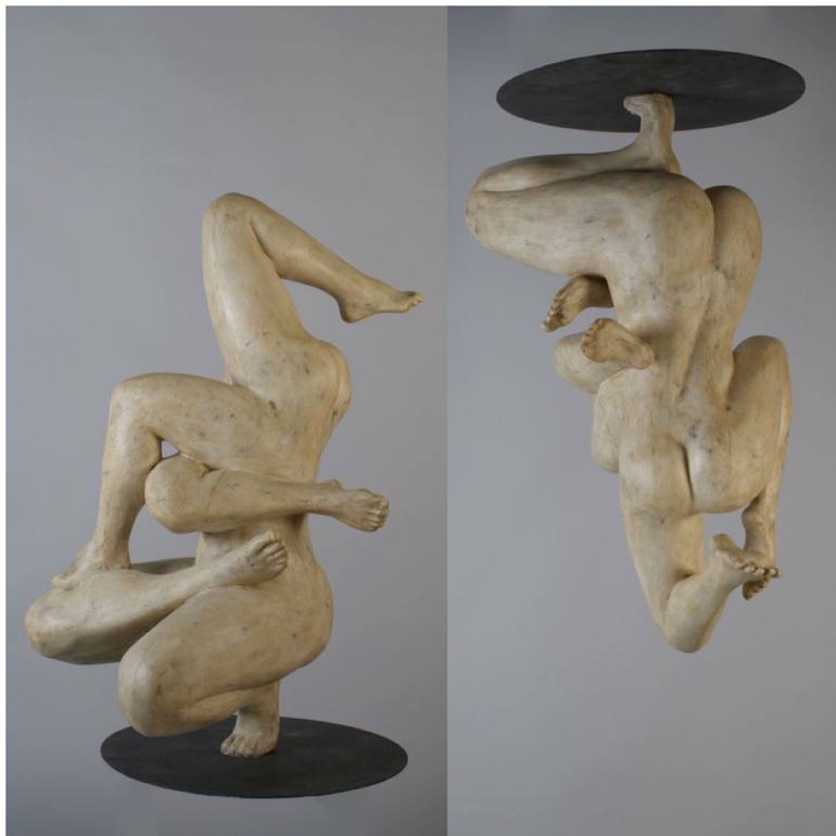 Original Abstract Body Sculpture by Sonja Gajic