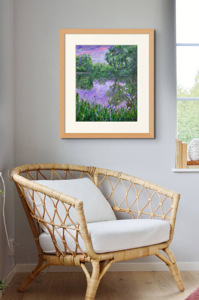 Original Expressionism Landscape Painting by Jloren Reedy