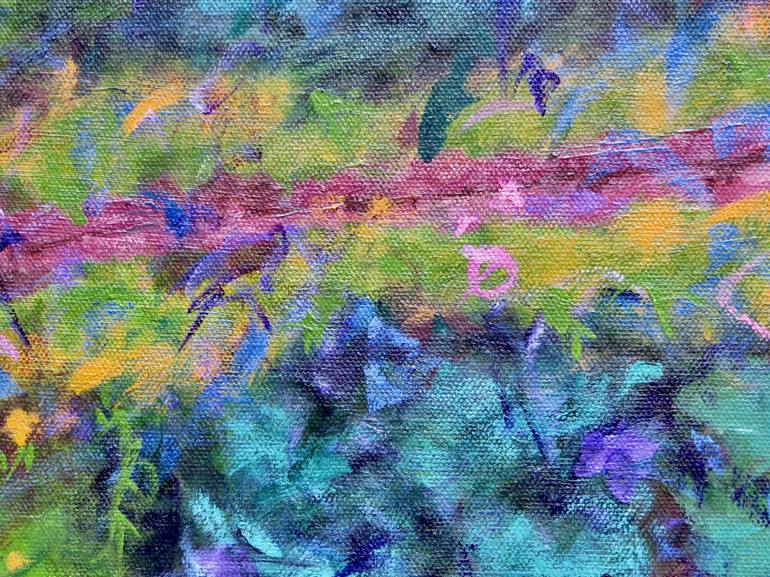 Original Impressionism Landscape Painting by JLoren Reedy