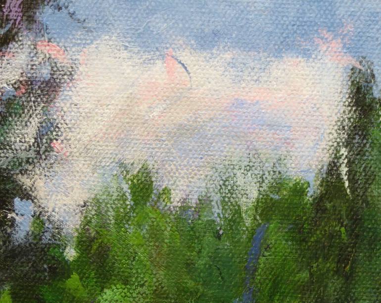 Original Impressionism Landscape Painting by JLoren Reedy