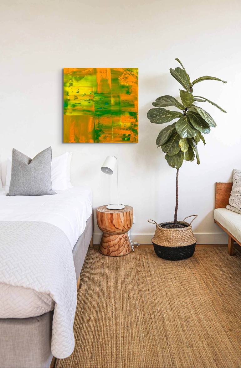 Original Abstract Expressionism Abstract Painting by Jloren Reedy