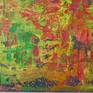 This dramatic artwork is heavy on texture. Its gallery wrapped dark green painted edges are .75 inches deep, making the piece suitable for display with or without a frame. It arrives ready to hang in whichever direction you prefer. (See the small side photos). Where would this painting look great in your home or workplace?