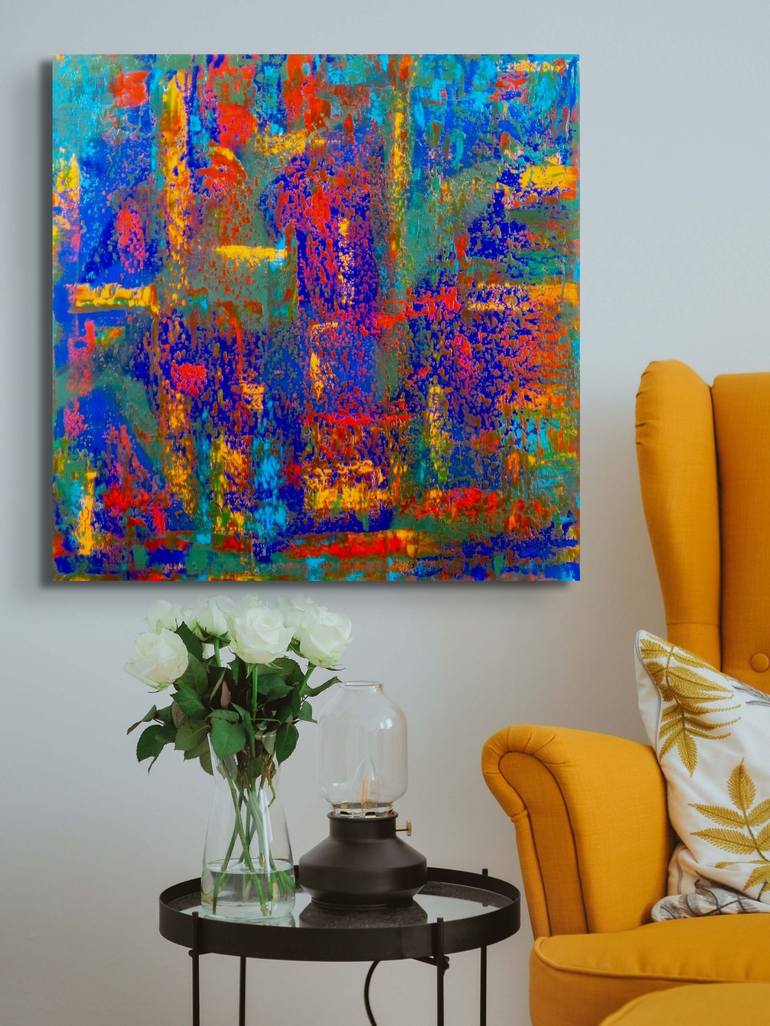 Original Abstract Painting by JLoren Reedy