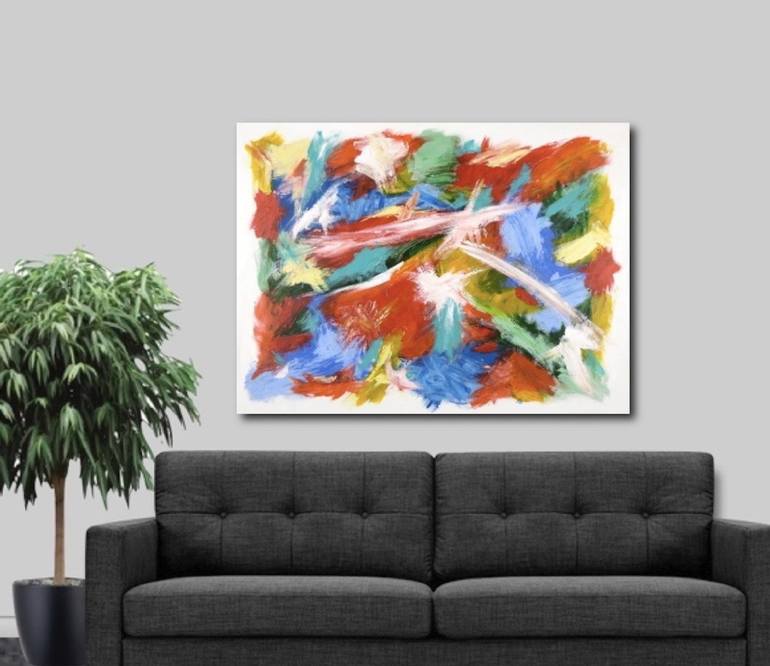 Original Abstract Expressionism Abstract Painting by JLoren Reedy