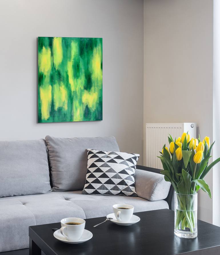 Original Abstract Expressionism Abstract Painting by Jloren Reedy