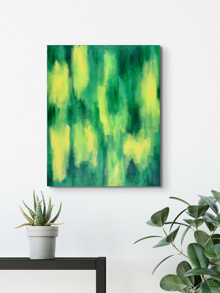 Original Abstract Expressionism Abstract Painting by Jloren Reedy