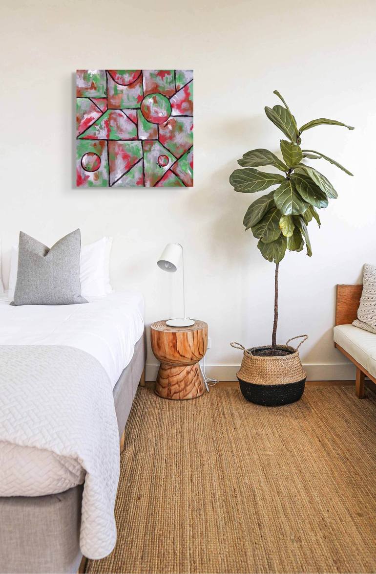 Original Abstract Expressionism Abstract Painting by Jloren Reedy