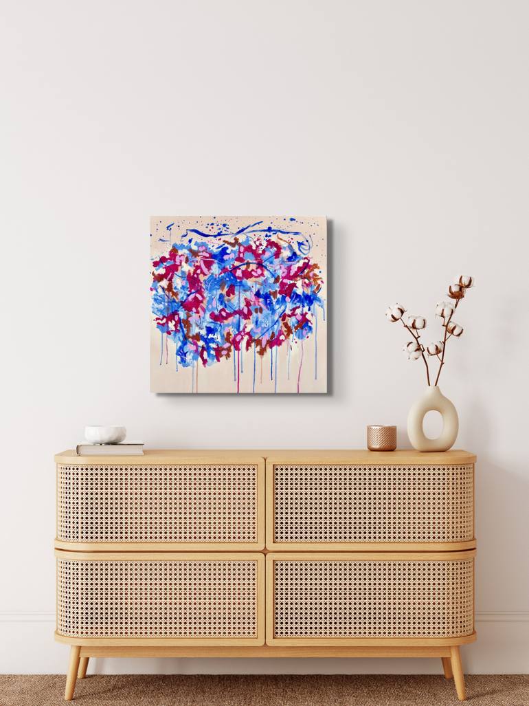 Original Abstract Expressionism Abstract Painting by Jloren Reedy