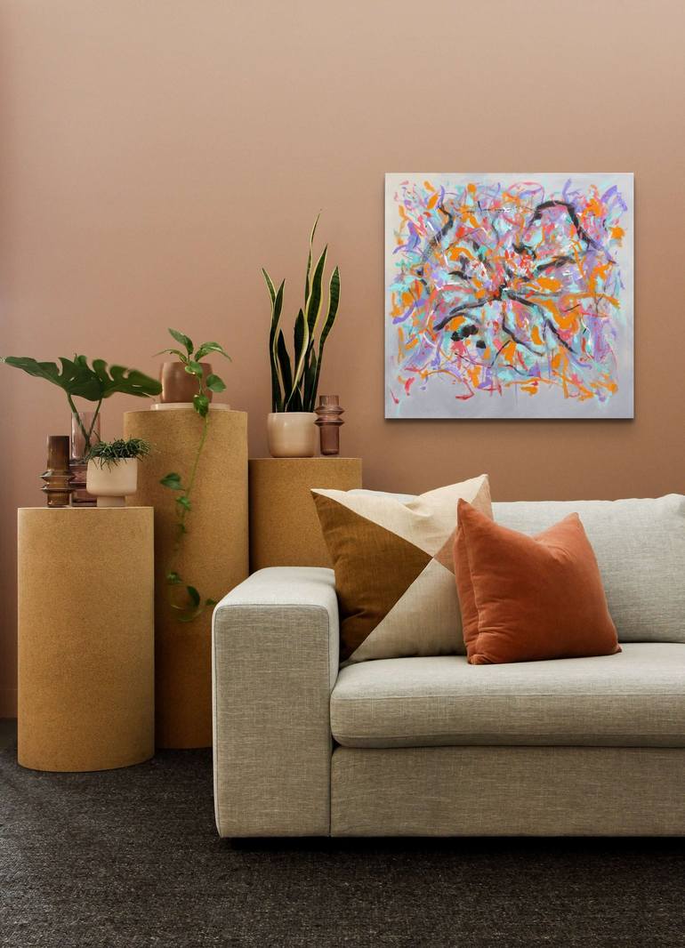 Original Abstract Painting by JLoren Reedy