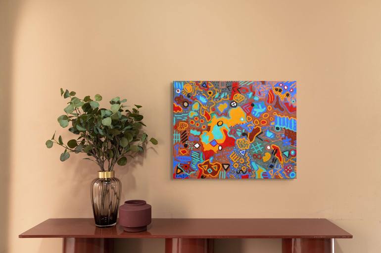 Original Abstract Painting by JLoren Reedy