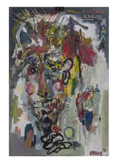 Print of Abstract Expressionism People Paintings by Moises Alejandro Miranda Lopez