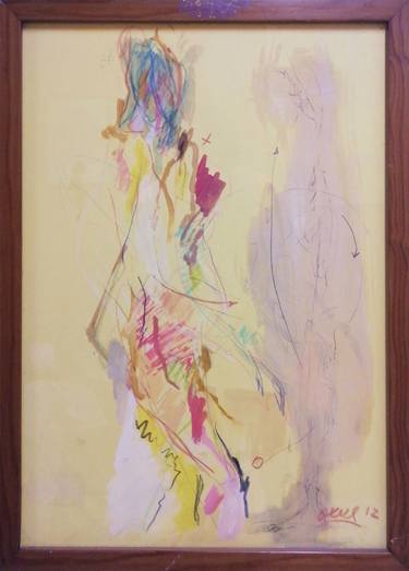 Print of Abstract Expressionism Abstract Drawings by Moises Alejandro Miranda Lopez