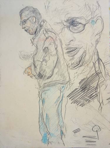 Print of Figurative People Drawings by Moises Alejandro Miranda Lopez