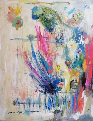 Original Abstract Expressionism Abstract Paintings by Moises Alejandro Miranda Lopez