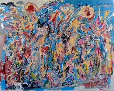 Print of Abstract Expressionism Abstract Paintings by Moises Alejandro Miranda Lopez