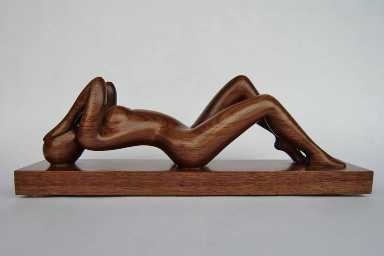 Print of Expressionism Nude Sculpture by Jakob Wainshtein