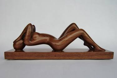 Print of Nude Sculpture by Jakob Wainshtein