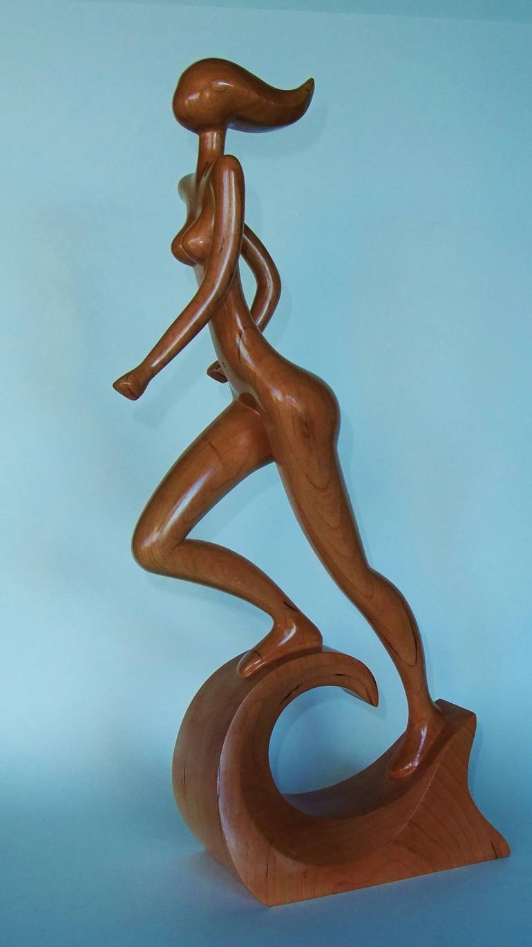 Original Nude Sculpture by Jakob Wainshtein