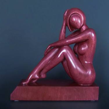 Print of Expressionism Nude Sculpture by Jakob Wainshtein