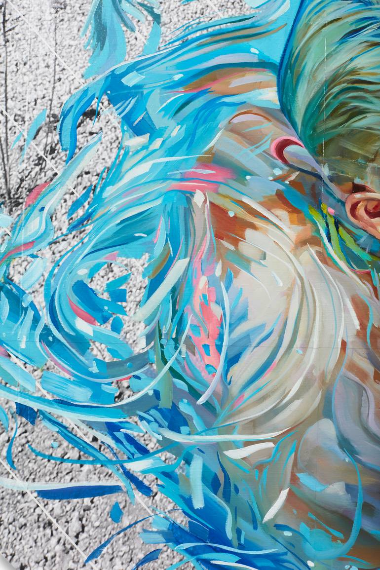 Original Conceptual Water Painting by Cody Lusby