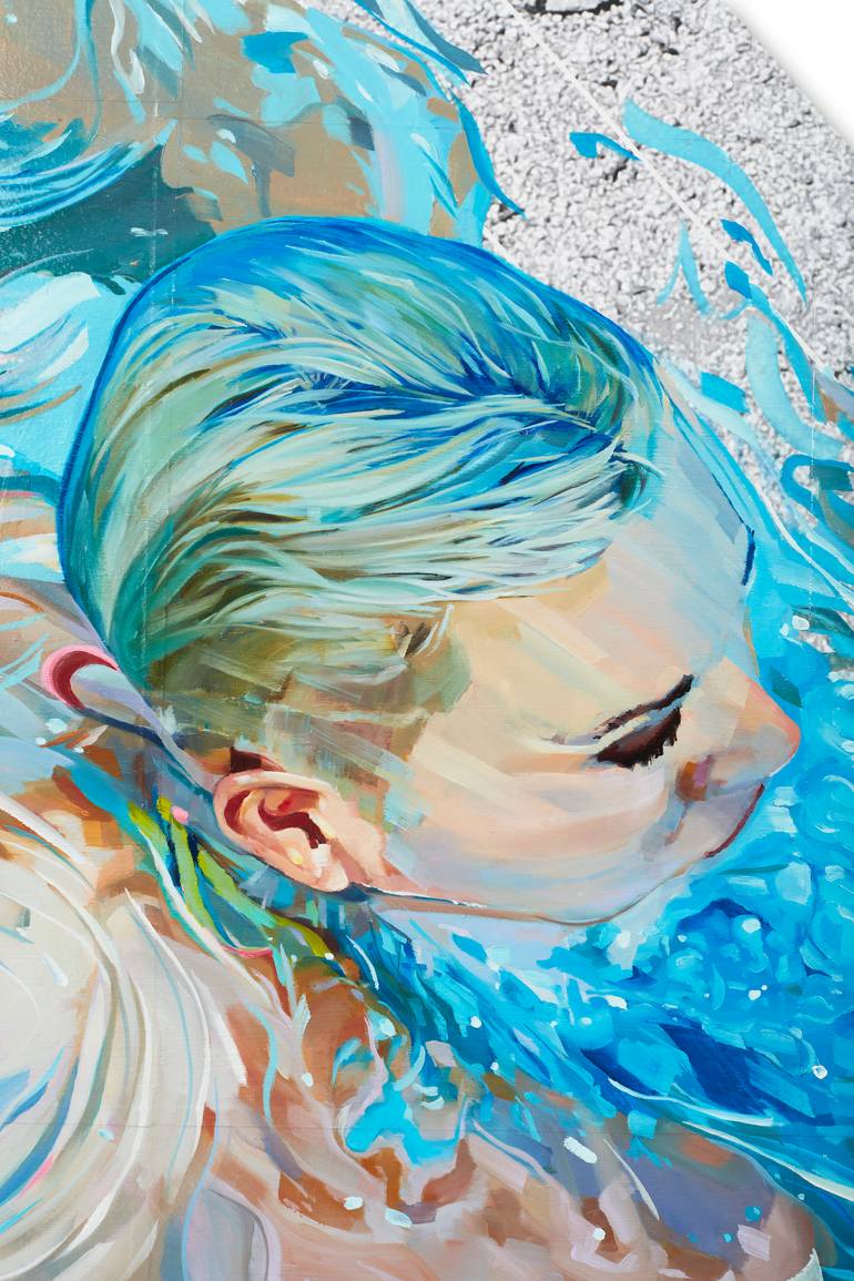 Original Conceptual Water Painting by Cody Lusby