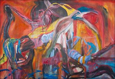 Original Expressionism Abstract Paintings by Noah Bowman