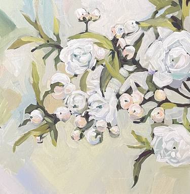 Original Realism Floral Painting by Ann Mackowski