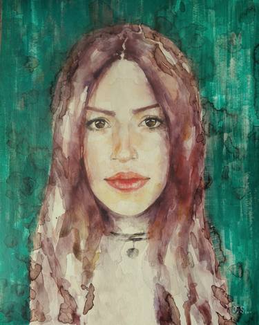 Print of Women Paintings by Jasmina Shaldarova