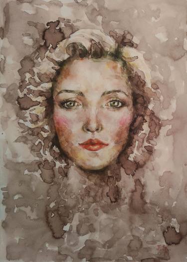 Original Fine Art Portrait Paintings by Jasmina Shaldarova