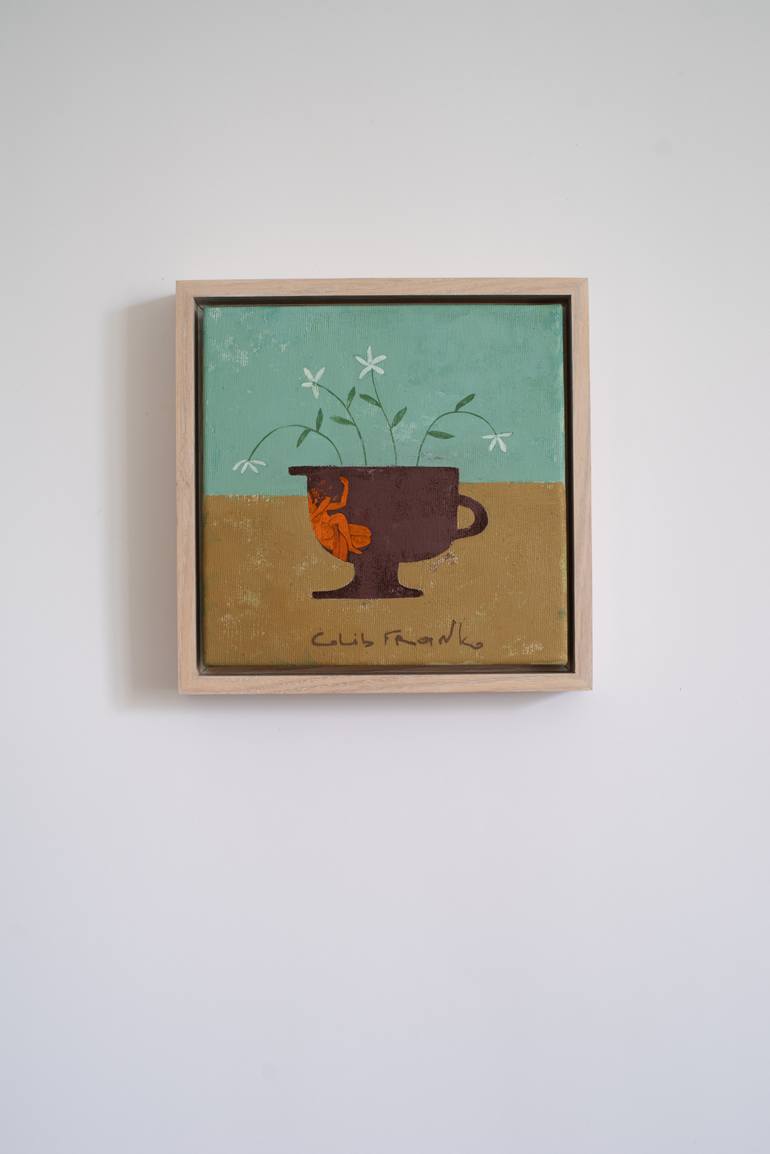 Original Minimalism Still Life Painting by Glib Franko