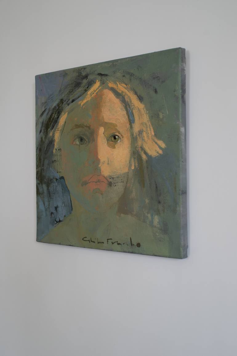 Original Figurative People Painting by Glib Franko