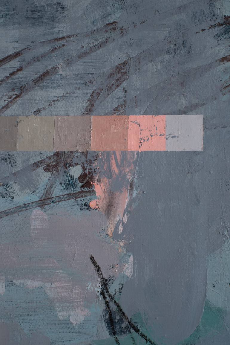 Original Abstract Expressionism Abstract Painting by Glib Franko