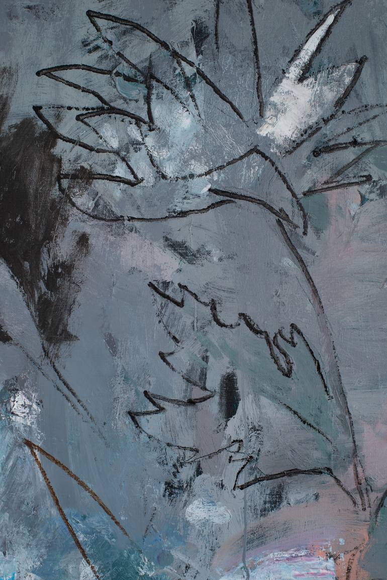 Original Abstract Expressionism Abstract Painting by Glib Franko