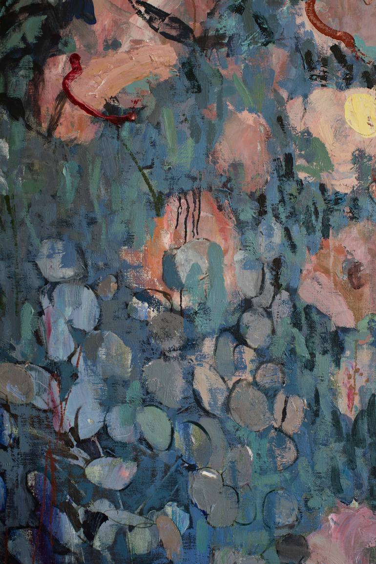 Original Impressionism Botanic Painting by Glib Franko