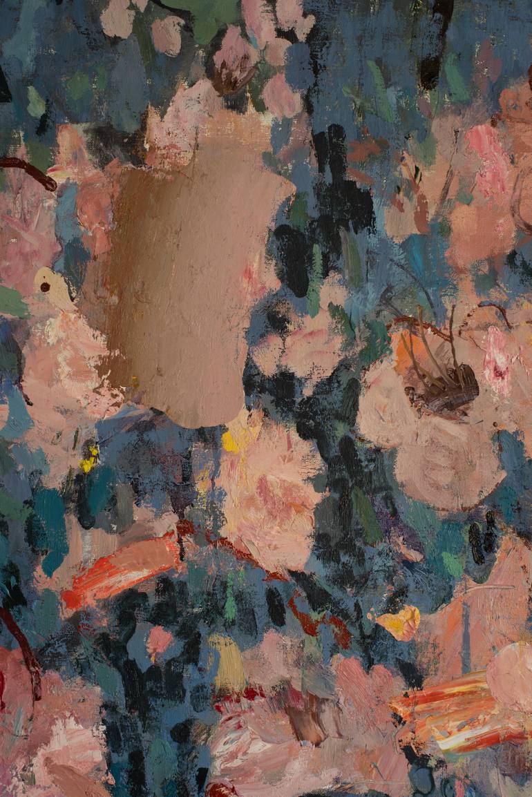 Original Impressionism Botanic Painting by Glib Franko