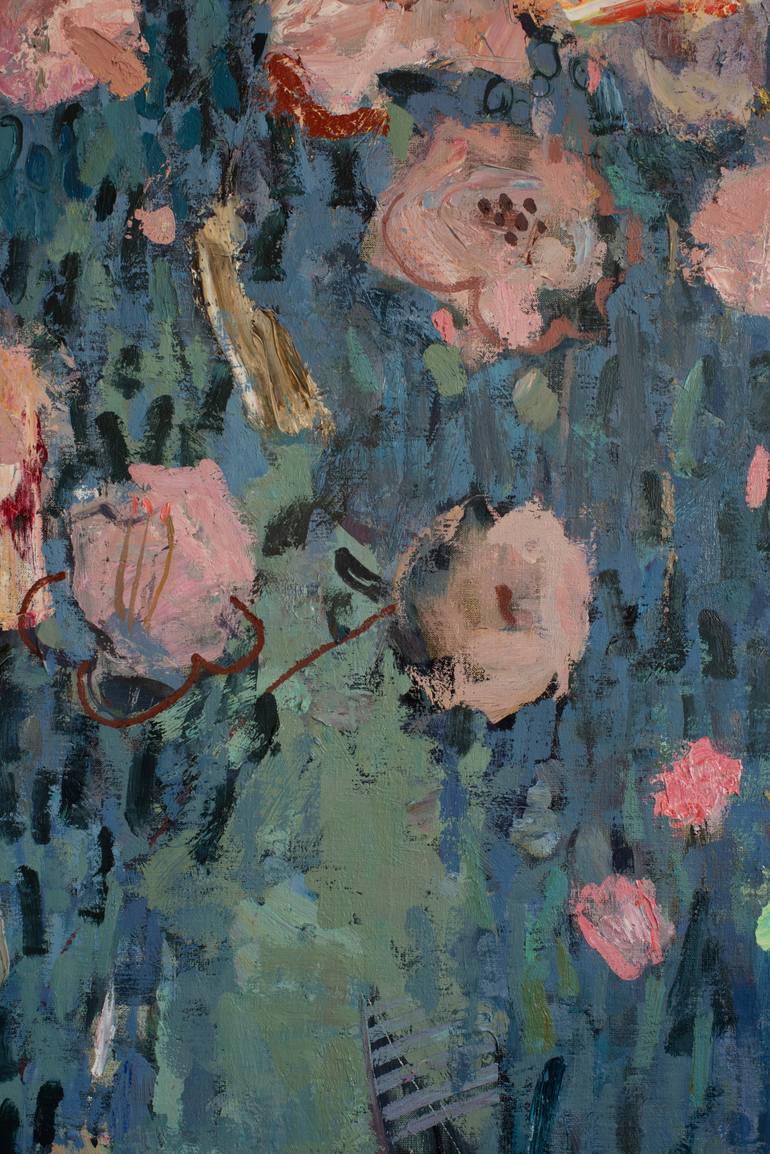 Original Impressionism Botanic Painting by Glib Franko
