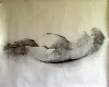 Original Realism Nude Drawings by Glib Franko