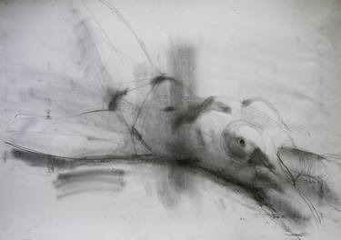 Original Expressionism Nude Drawings by Glib Franko