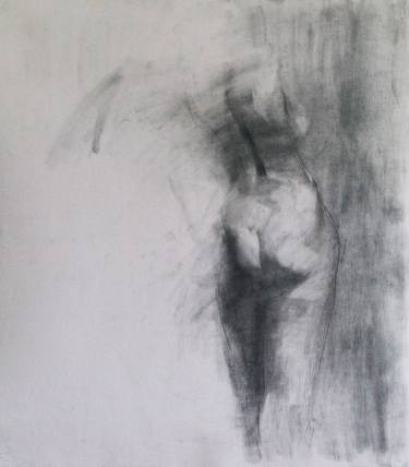 Original Figurative Nude Drawings by Glib Franko